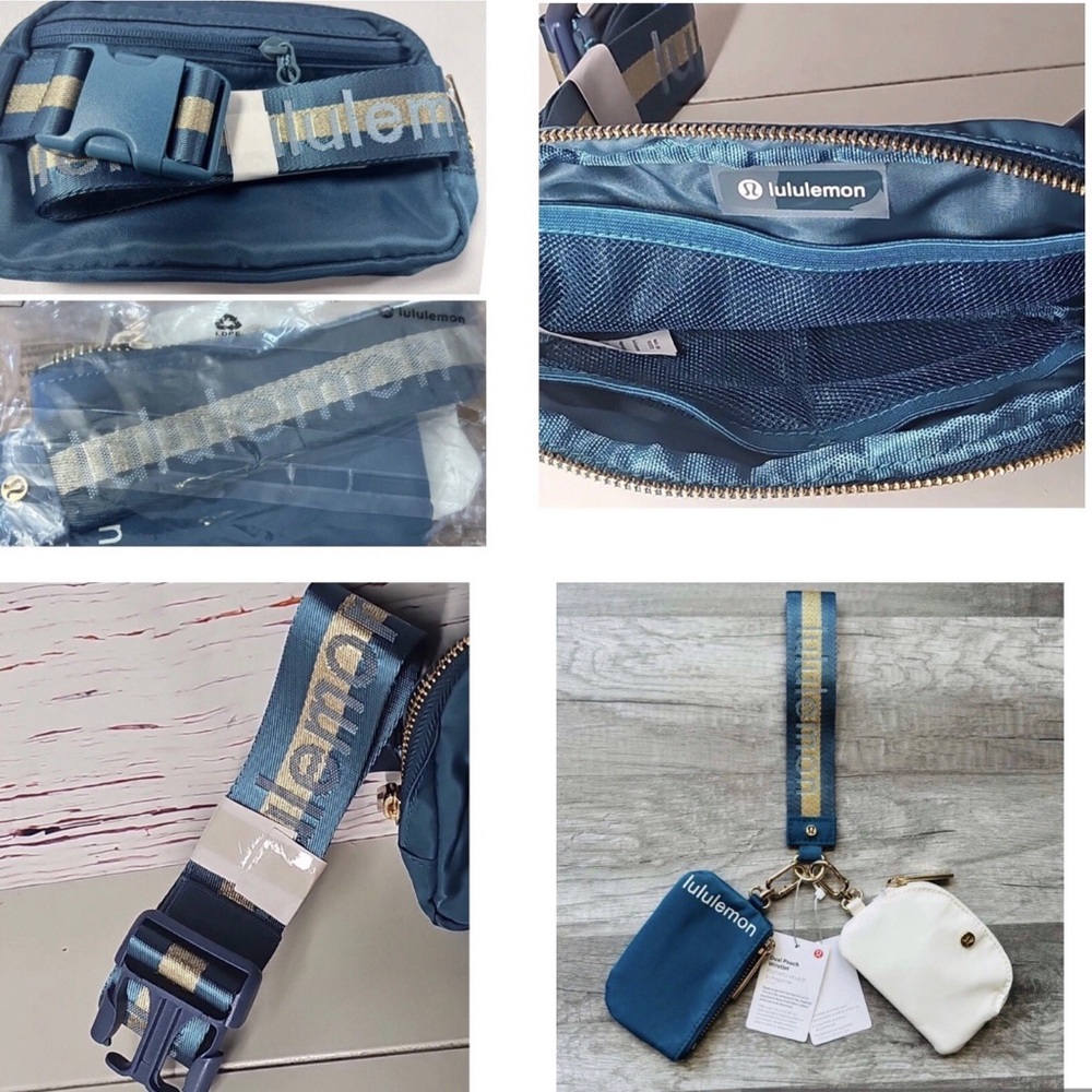 BUNDLE! Lululemon Pouch Wristlet Key Chain Strap & Everywhere Crossbody bag